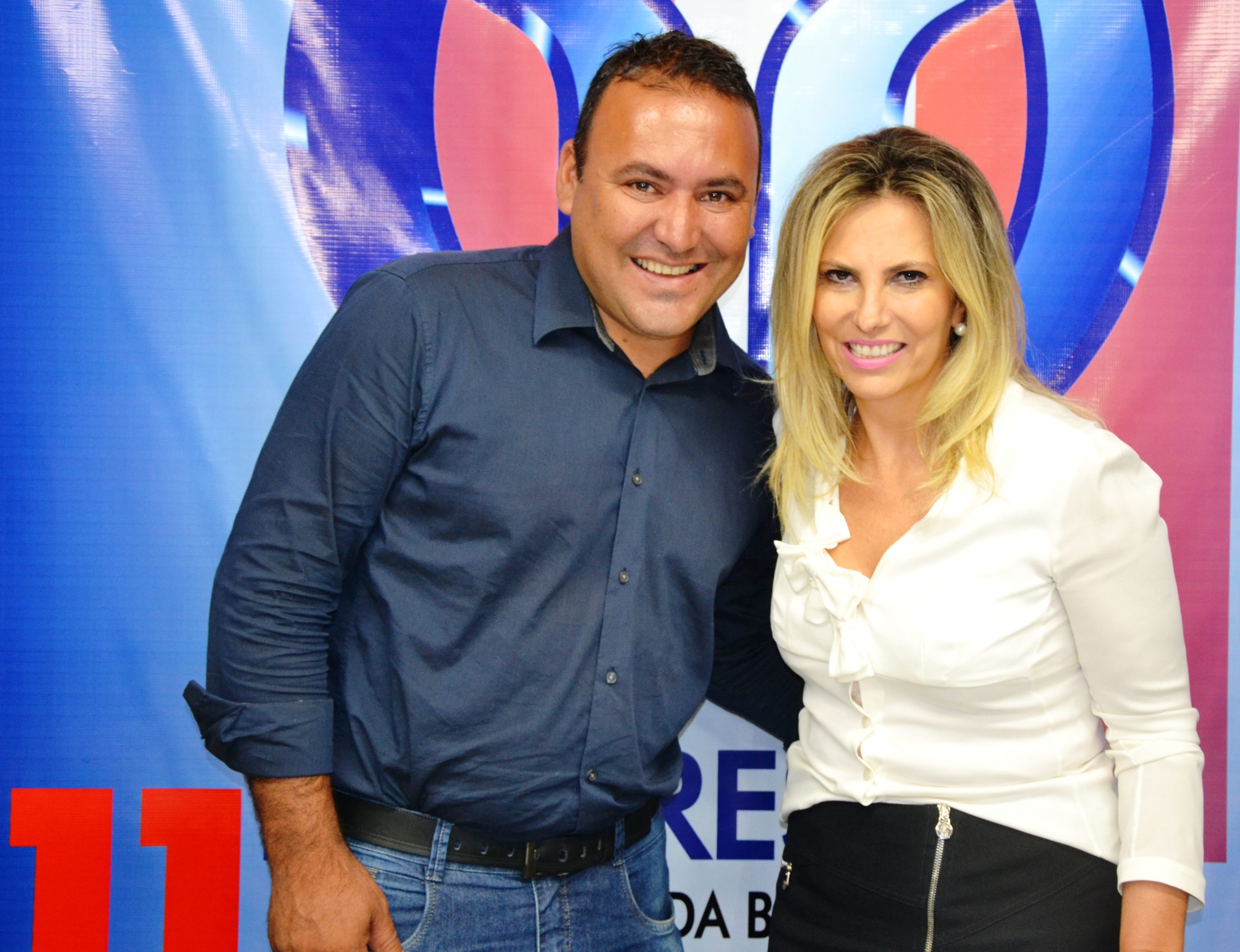 Vereador Sérgio Pinheiro e a vice-governadora Cida Borghetti. Foto: Blog Ivan de Colombo